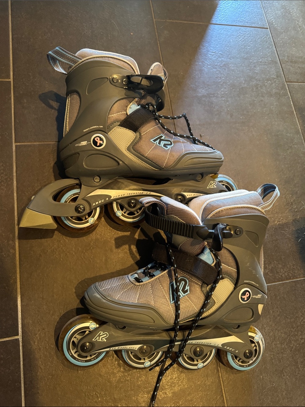 K2 Inline Roller Blades - Gray/Black